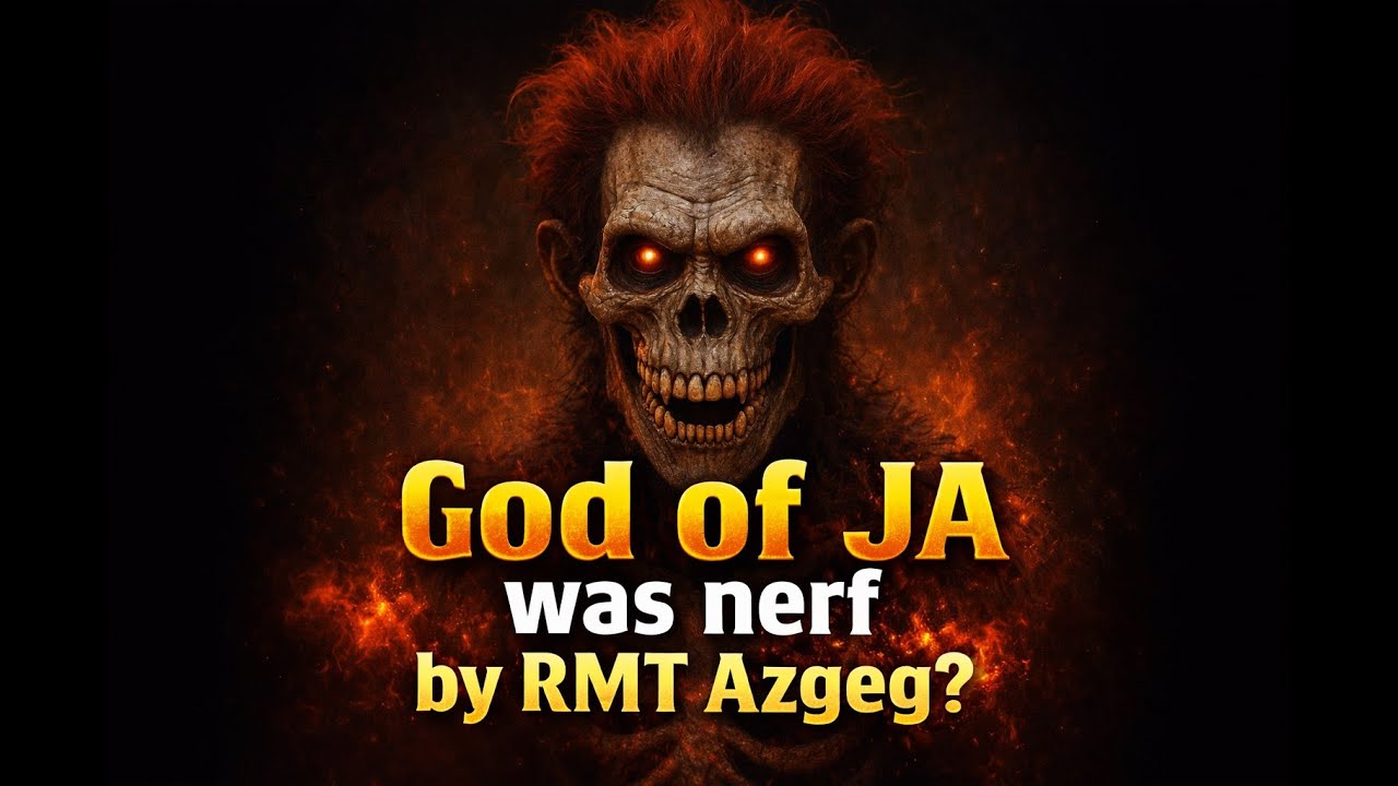 [Mortal Online II] God of JA was nerf by RMT Azgeg ?
