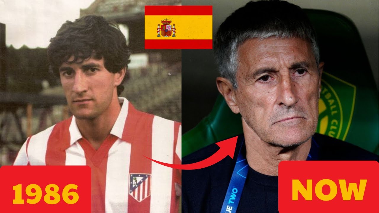 ⚽ 🇪🇸 Spain World Cup 1986 Squad – Then and Now Goals ⚽