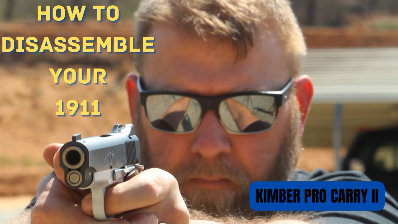 Как разобрать ваш 1911 / Kimber Pro Carry II