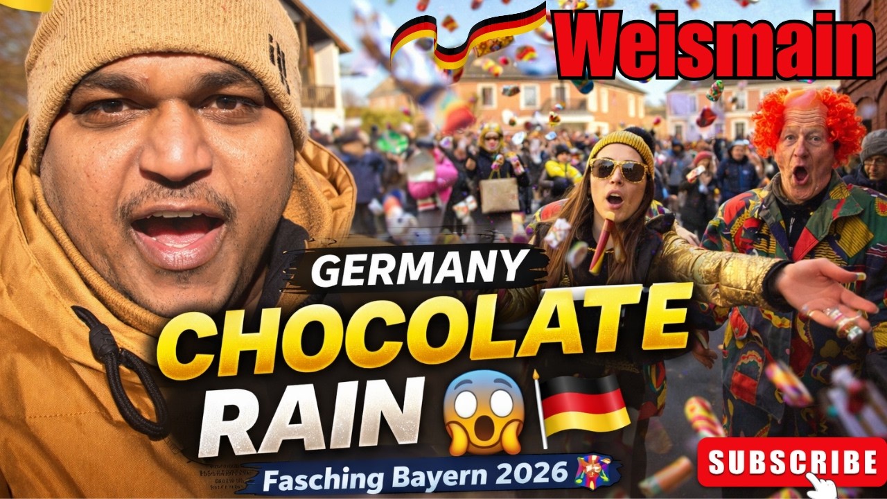 ஜெர்மனியில் Fasching அனுபவம் 🇩🇪 | Bayern Carnival Parade 2026 | Tamil Vlog