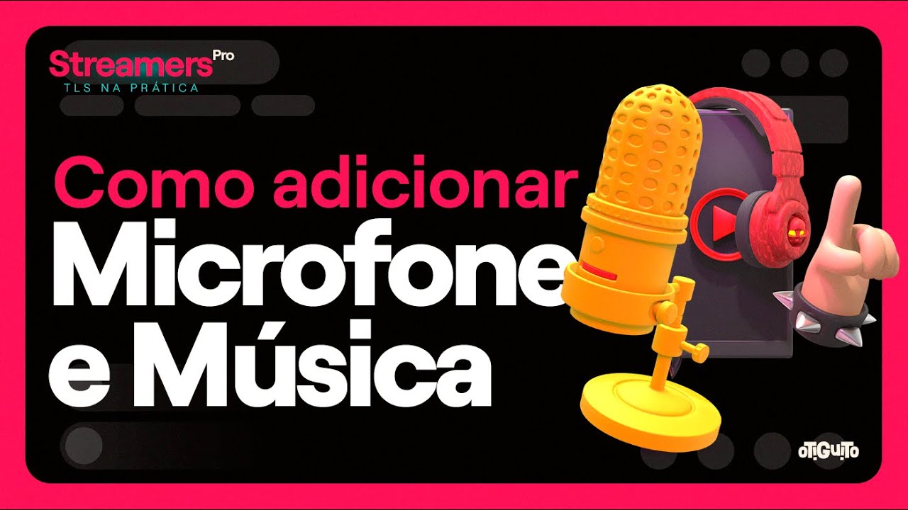 COMO ADICIONAR MICROFONE E MÚSICA DE FUNDO NO TIKTOK LIVE STUDIO