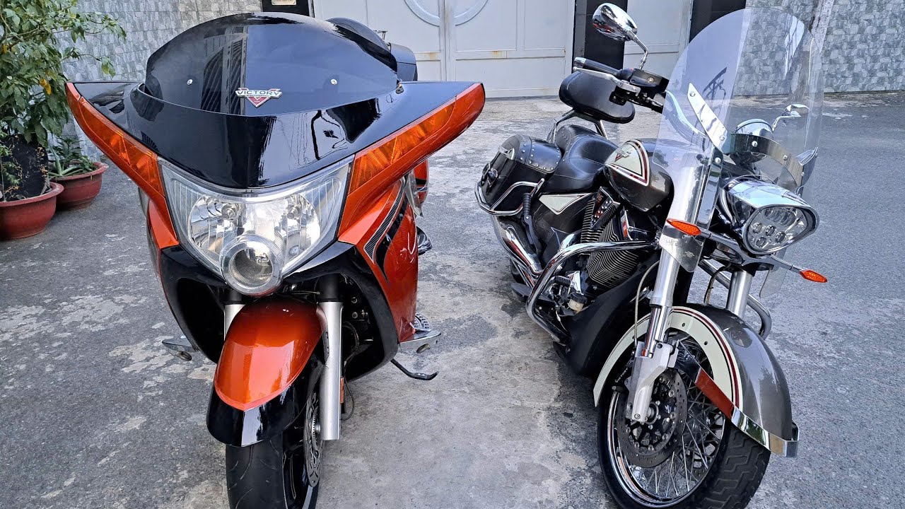 Hải Diễm Motor Lên Sàn 2 Em Siêu Phẩm Victory Vision Tour Và Victory Cross Roads Siêu Đẹp Hiếm..