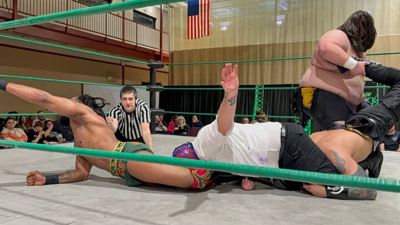 Clash Heavyweight Title: Juntai vs Ren Jones vs Elk vs AEW's Evil Uno