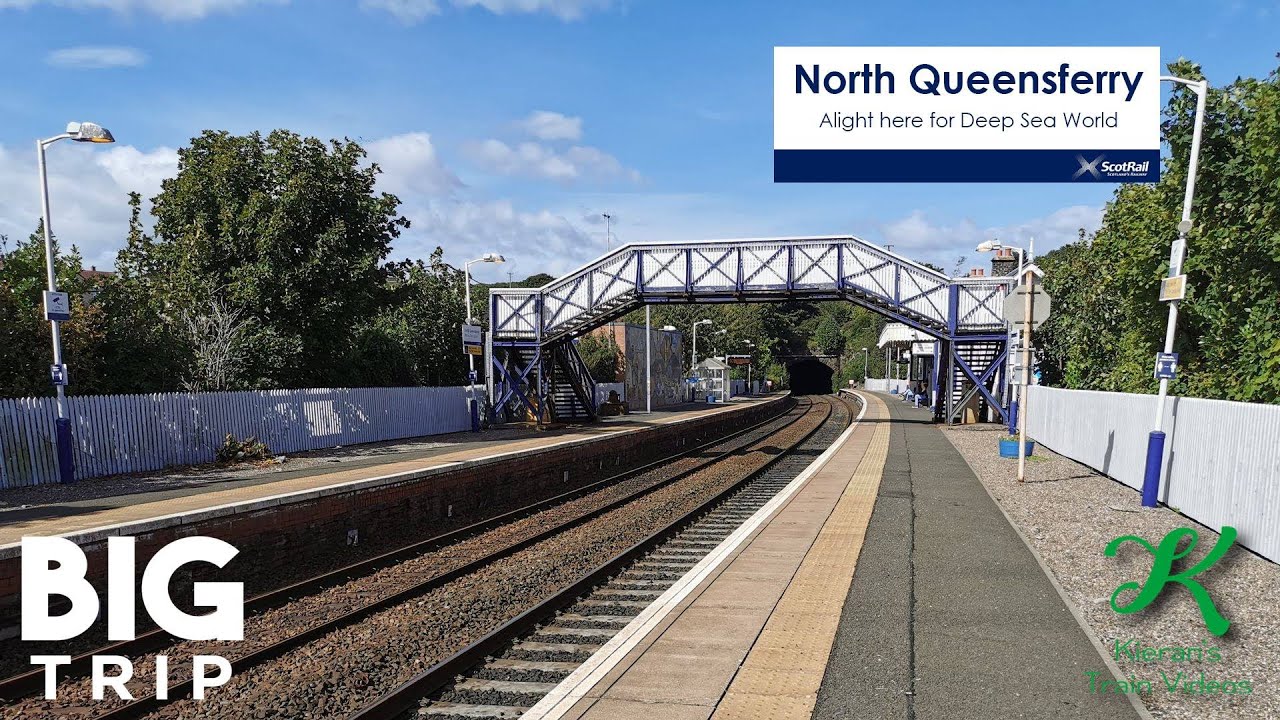 Trains at North Queensferry, EAL - 5/9/20
