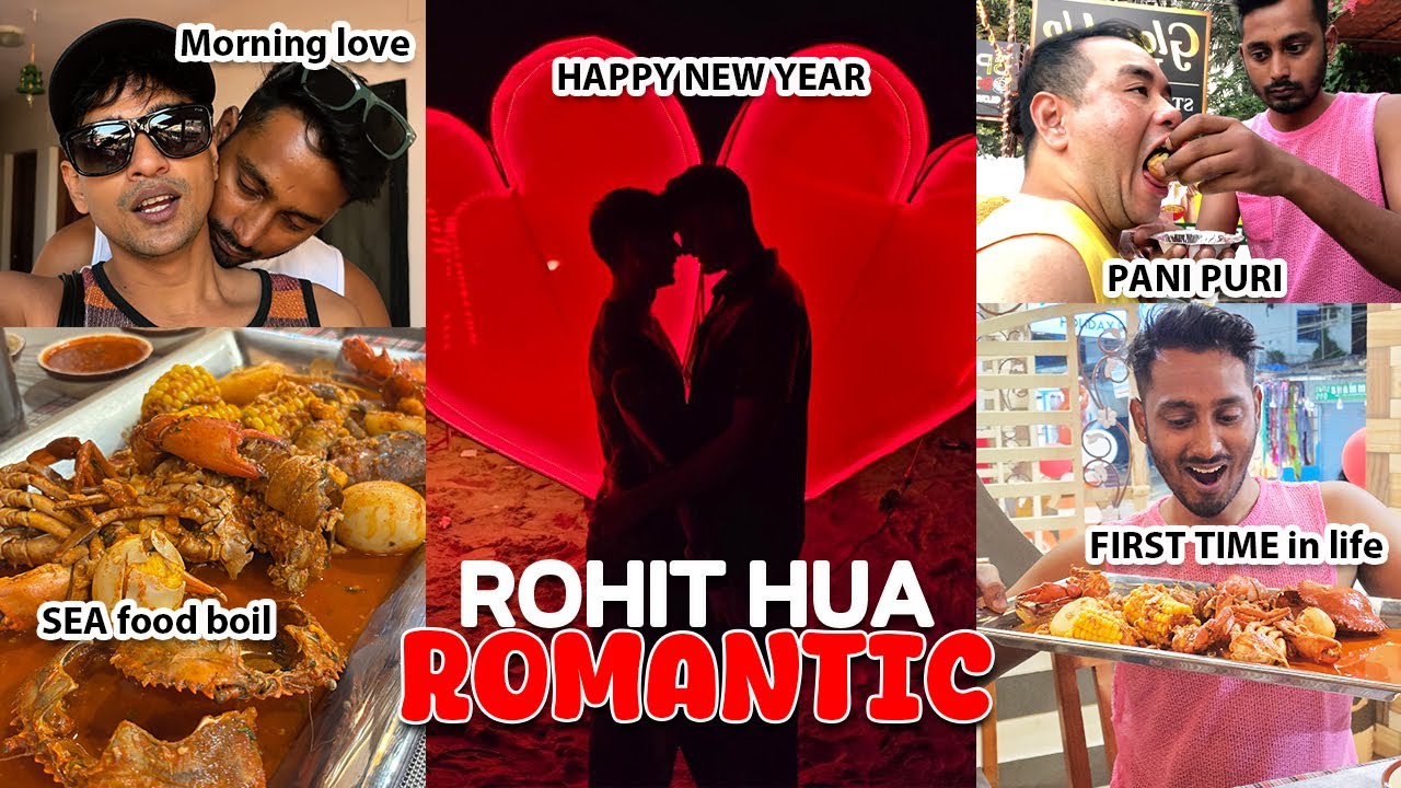 First Time Seafood Boil in Goa 🦐 | Hotel Shift & New Year Night Party 🎉| Mr & Mr Rohit❤️