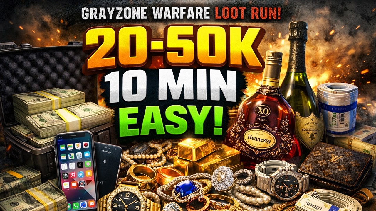 &ldquo;How to get rich in Gray Zone Warfare (10 Minute Best Money Method)&rdquo;