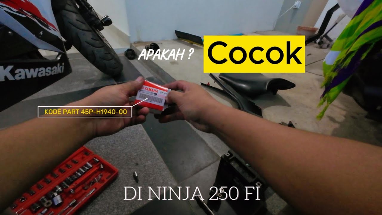 Tutorial / Cara Ganti Bendik Stater Ninja 250 Fi dengan Subtitusi Part yang hemat