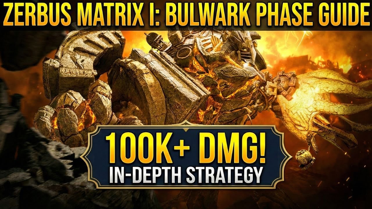 Matrix Bulwark Phase Explained | 100k Damage (Timings, Gear & Units) I Mango WoR