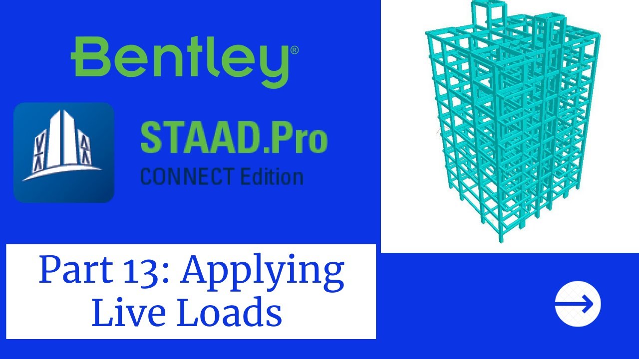 Part 13 : Applying Live Loads as per IS 875 Part 2