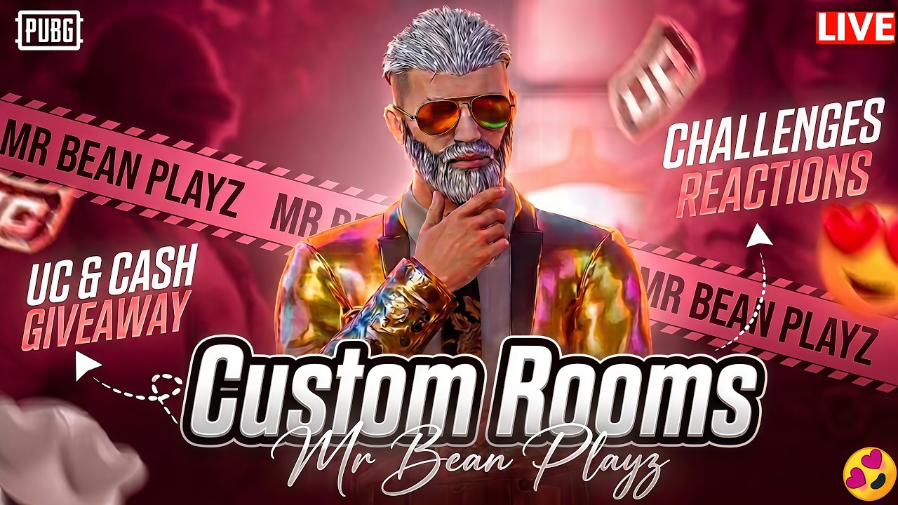 Pubg Mobile Live Custom Rooms | Pubg Mobile Live Stream | wow rooms live pubg