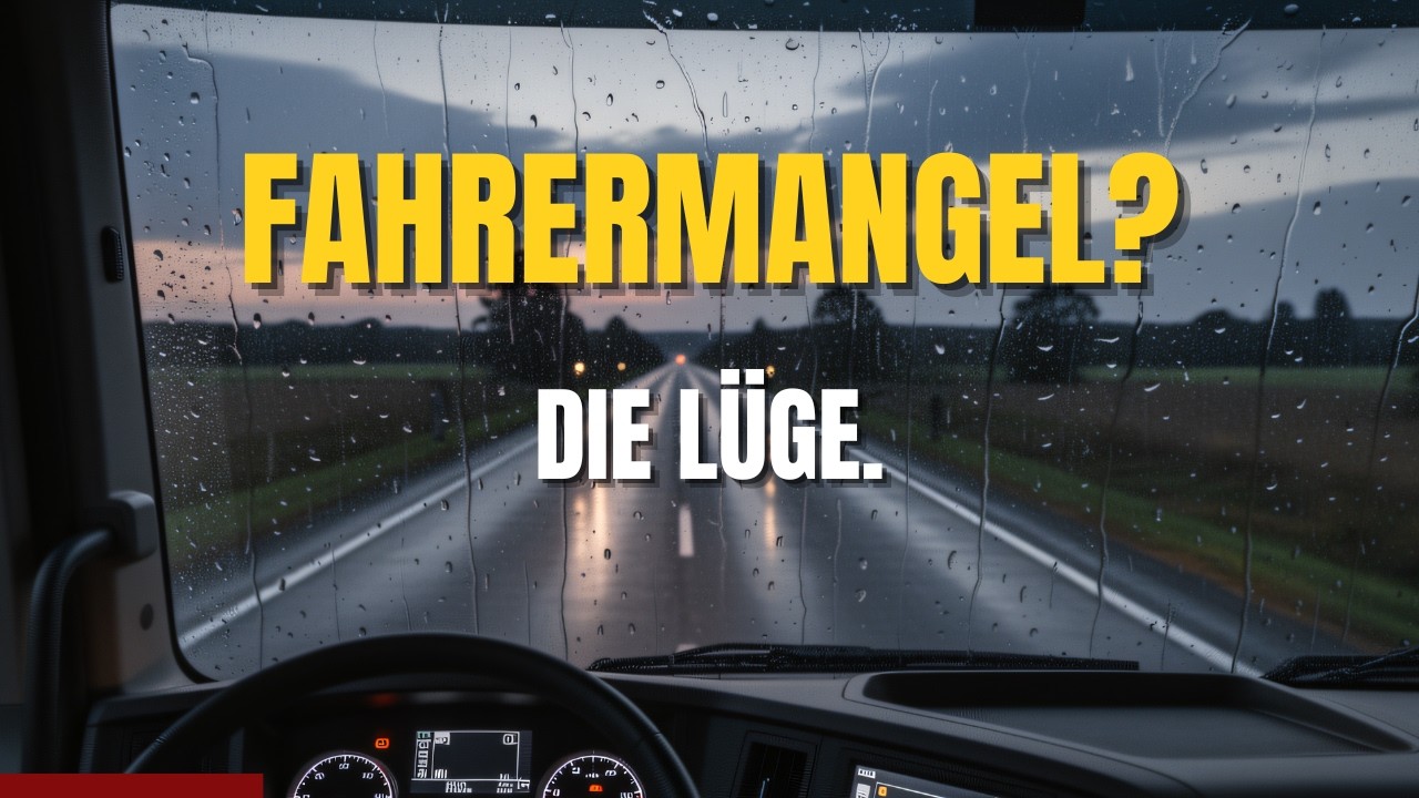 Die Fahrermangel-L&uuml;ge: Warum keiner mehr LKW fahren will (Podcast #1)