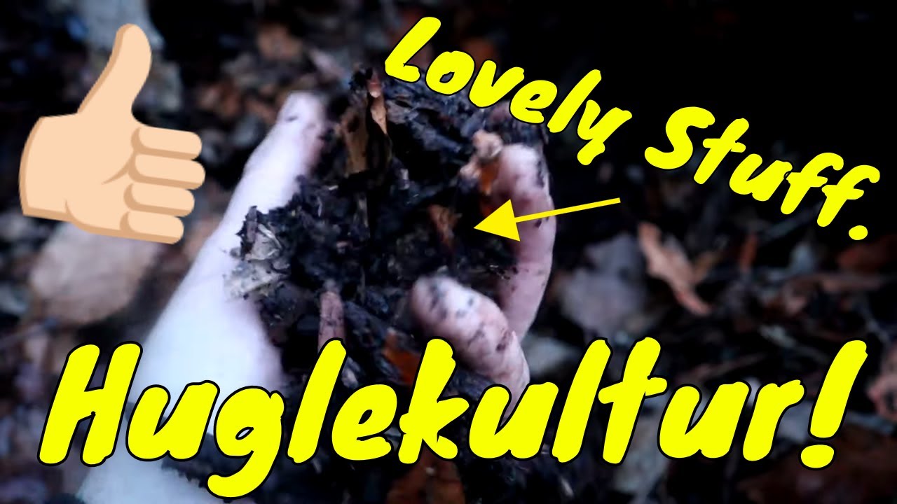 Making a Huglekultur Raised Bed Part One | Intuitive Gardening | Dave's Allotment Garden