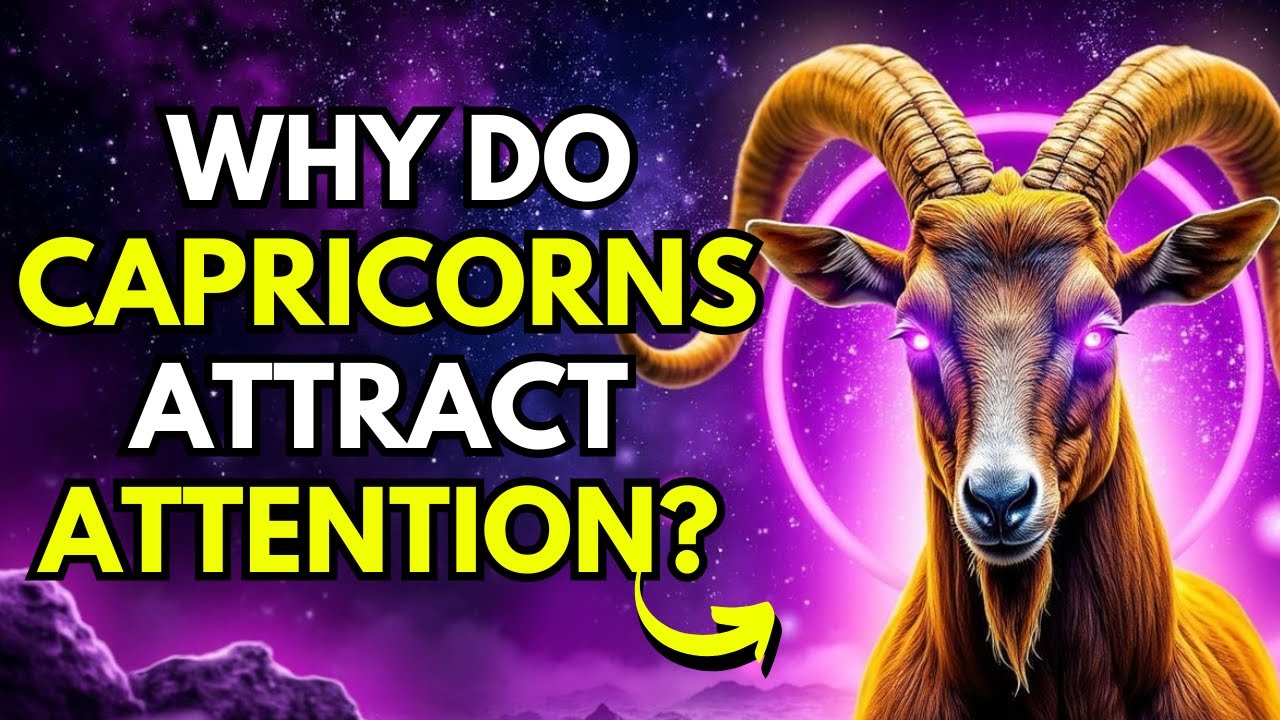 12 REASONS WHY EVERY CAPRICORN GETS A LOT OF ATTENTION WHEREVER THEY GO ♑⭐
