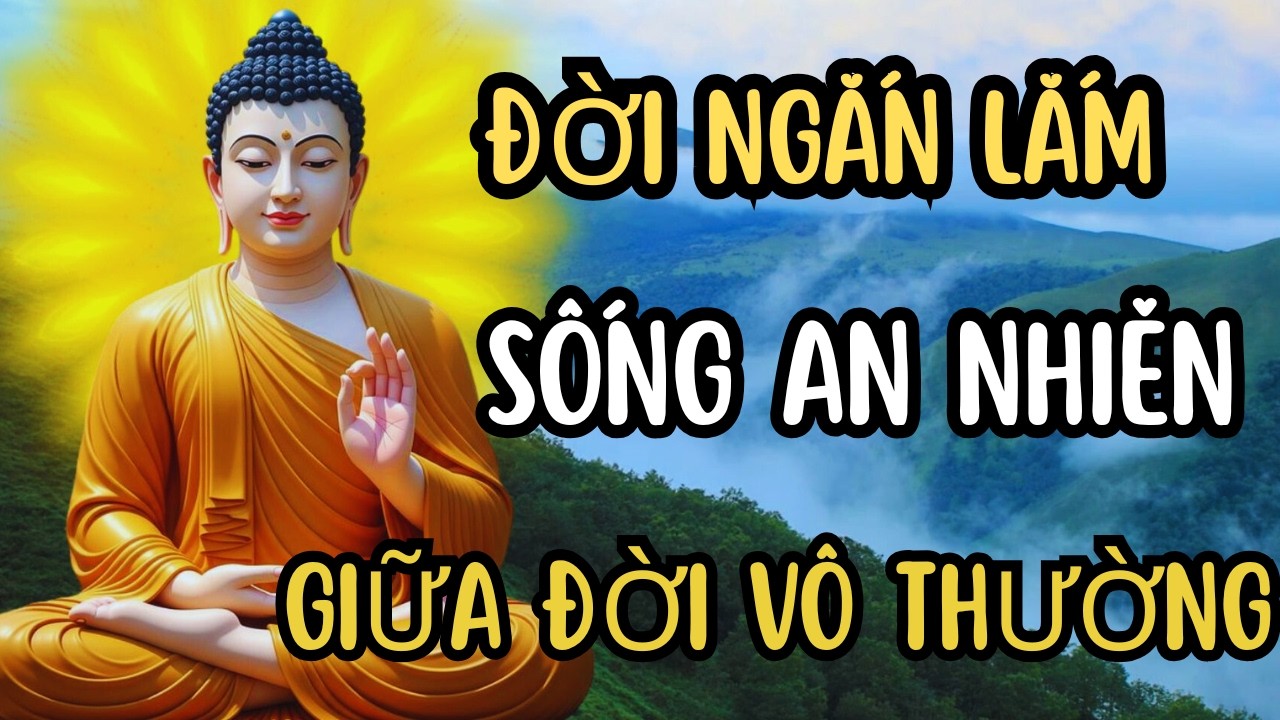 Đời Người Ngắn Lắm: Đừng Chờ Đợi Nữa, Hãy An Nhiên Mà Sống | Bước Chân Tỉnh Thức