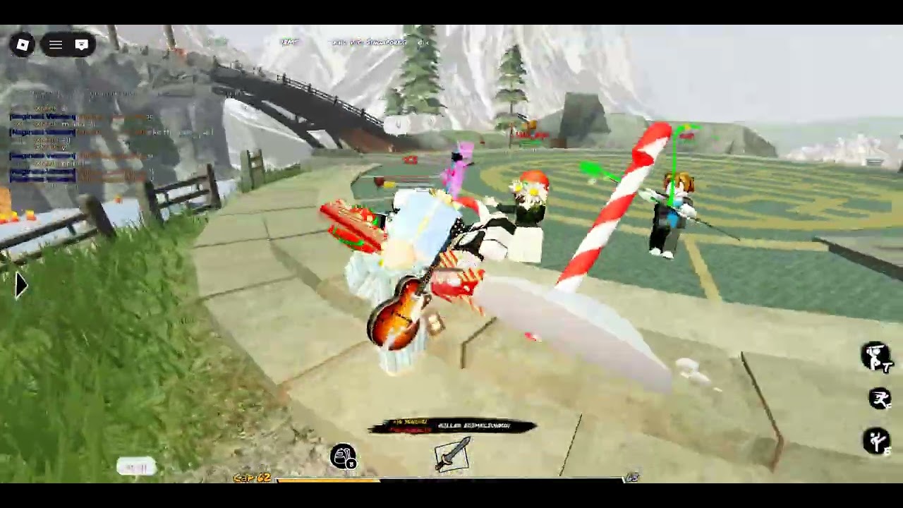 [roblox] 1 ngày làm kiếm sĩ