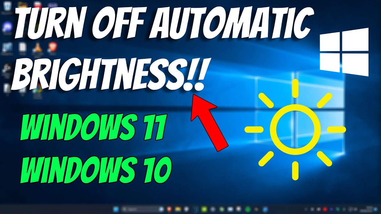 How To Turn Off Automatic Brightness in Windows 11