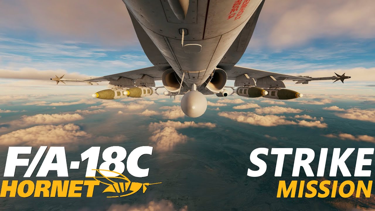 F/A-18C Strike on new Afghanistan map - DCS World
