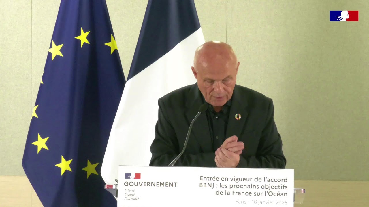 Conférence sur l'entrée en vigueur de l'accord des Nations unies sur la haute mer (BBNJ)