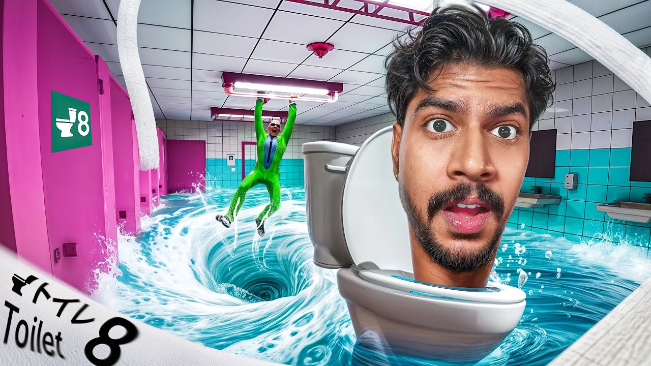 Never POOP in The Toilet with Anomalies!! Toilet 8