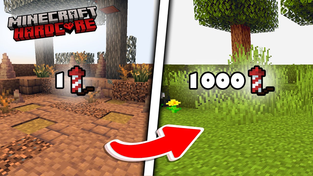 Ich baue eine RACKETENFARM in Minecraft Hardcore