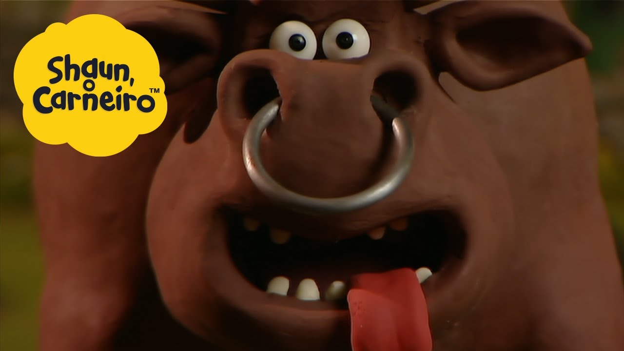 🐑Shaun, o Carneiro [Shaun the Sheep] O touro! 🐑 Hora Especial🐑| Cartoons Para Crianças