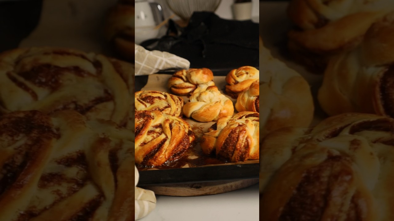 KANELBULLE 🇸🇪 #ciasto #nasłodko #food