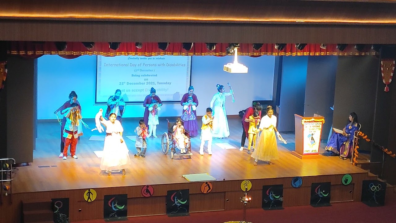 Most Vibrant performance by CWSN of Distt South West B