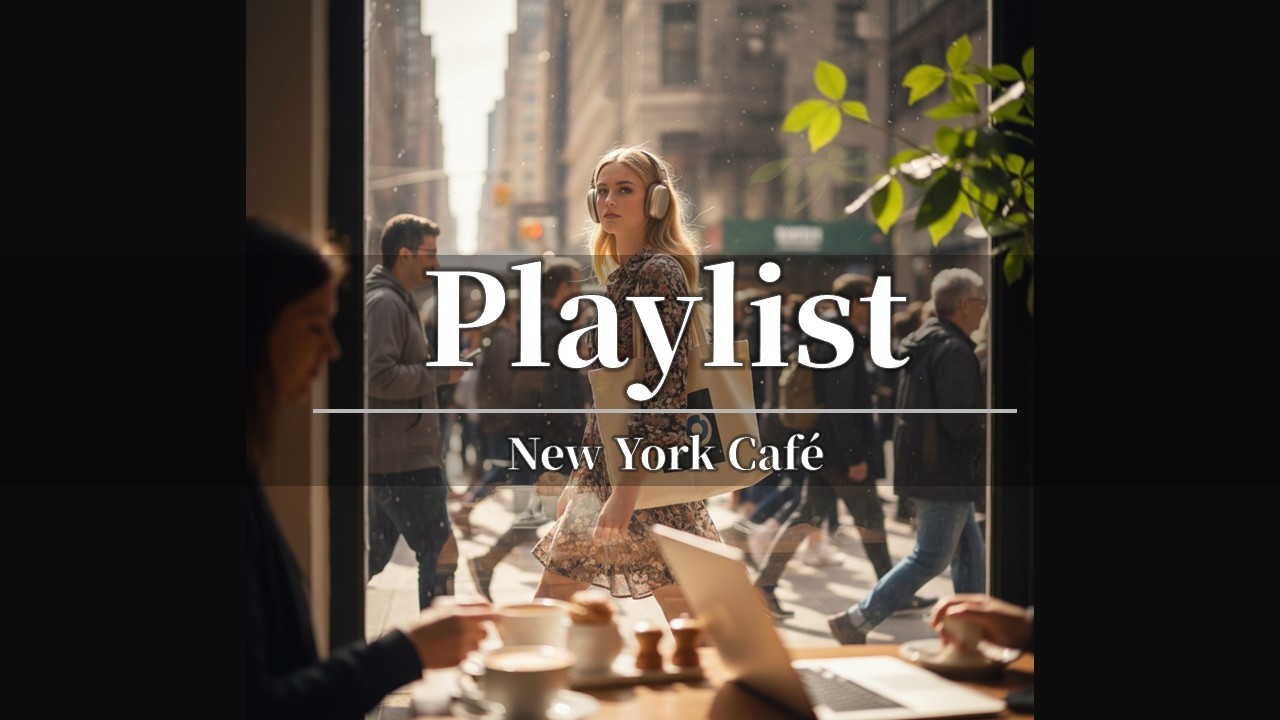 [Playlist] 뉴욕 감성팝 카페음악 : 우연히 마주친 뉴욕의 봄, 그 찰나의 기록 (Jazz & Lounge)