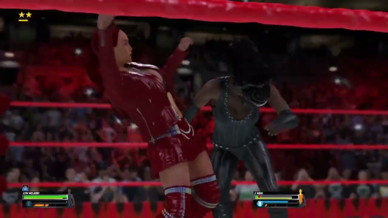 WWE2K25 Пользовательская вселенная: Вход в M.A.W. 1 сезон, 17 серия, матч 1: Лин против Хаки