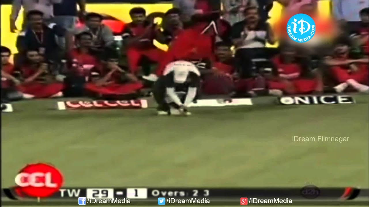 CCL 1 - Telugu Warriors vs Mumbai Heroes Match - Part 1