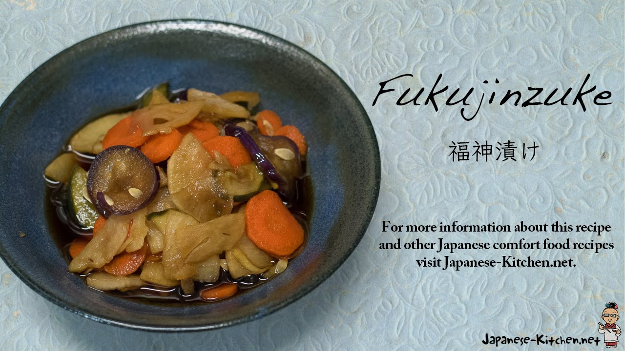 Homemade Fukujinzuke