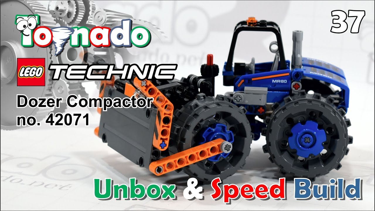 LEGO Technic - Dozer Compactor (42071) Unbox & Build