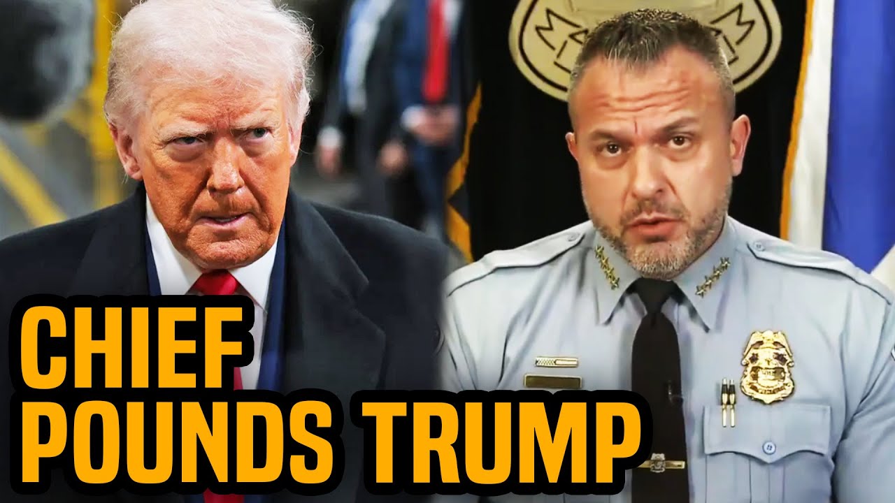 Police chief has HAD ENOUGH of Trump