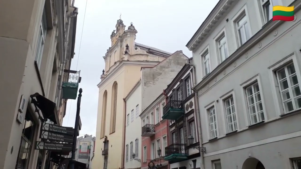 Pilies street, Vilnius, Lithuania