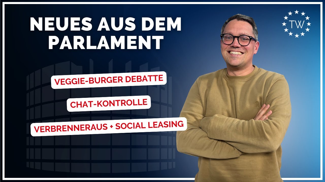 Veggie-Burger Debatte | Chatkontrolle | Verbrenneraus +Social Leasing |  Tiemo W&ouml;lken