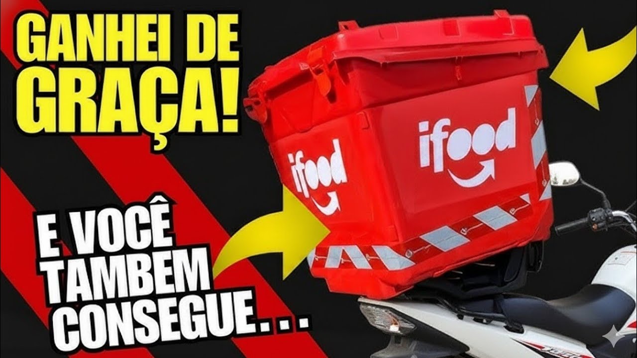 INDO RETIRAR O BAÚ DO IFOOD 🔥 IFOOD SAO PAULO!!