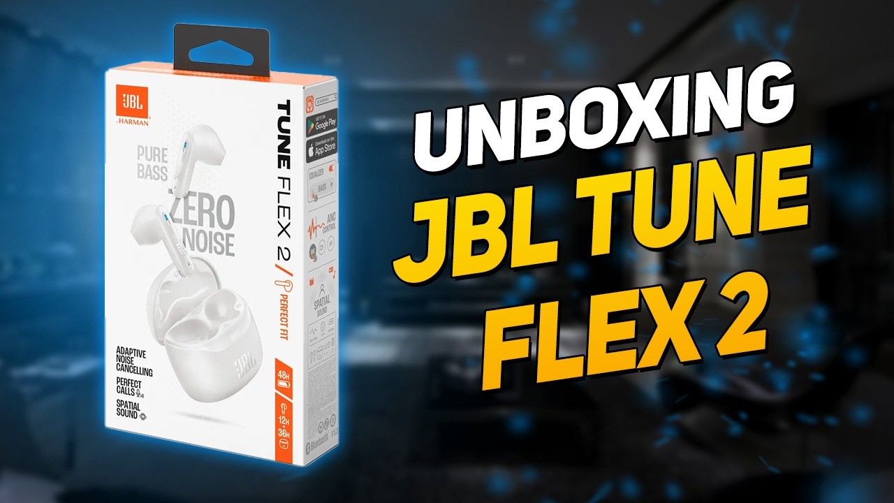 UNBOXING JBL TUNE FLEX 2
