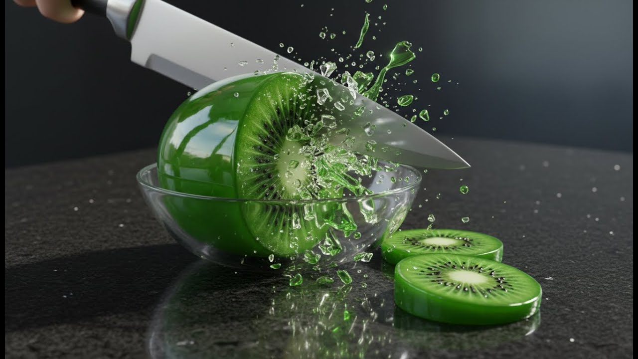 “Satisfying Fruit Cutting ASMR 🍓 | Relaxing Sounds & Sharp Knife Skills”