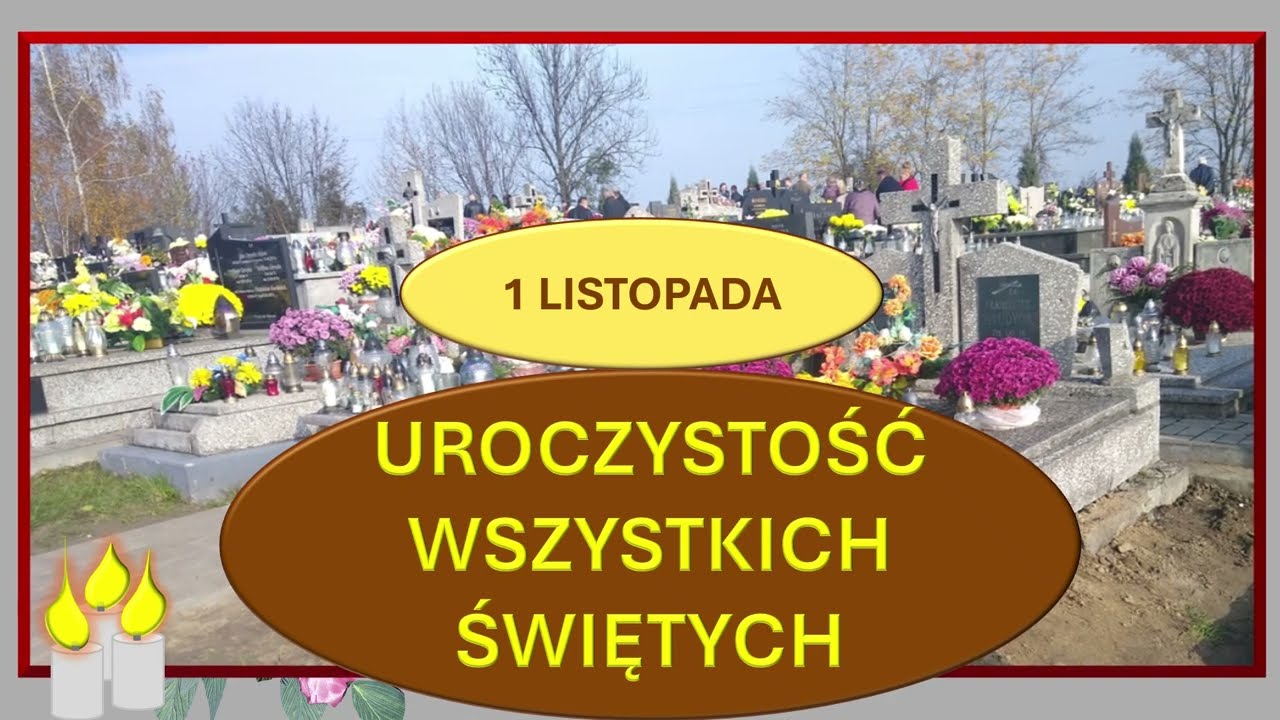 Uroczystość Wszystkich Świętych -1 listopada. Krzyżówka dla dzieci. Święci. Papież. Litery i głoski.
