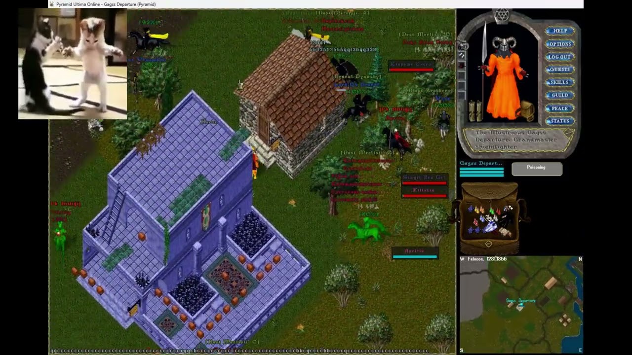 Departure Ailesi action Ultima Online Pyramid UO , #pyramiduo  #ultimaonline  #gaming