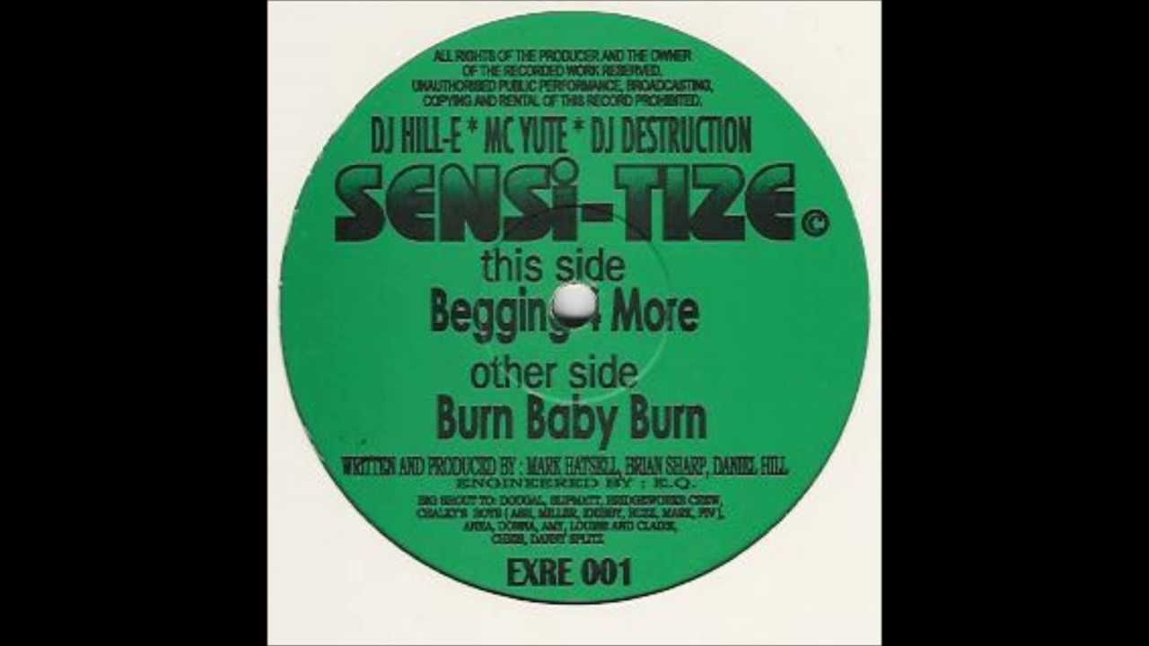 Burn Baby Burn - Sensi-Tize