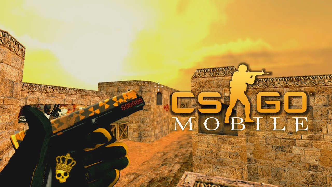 CS:GO Mobile Offline Low Budget With Omega Chrome Effect - CS 1.6 Client
