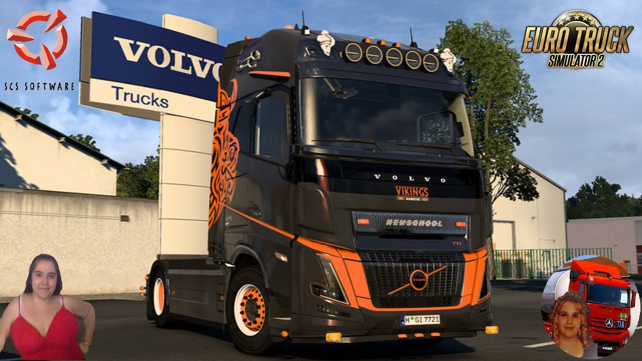 Euro Truck Simulator 2 (1.55) Volvo FH6 Aero Addons - Beta v0.1 by umri20 [1.55] + DLC's & Mods