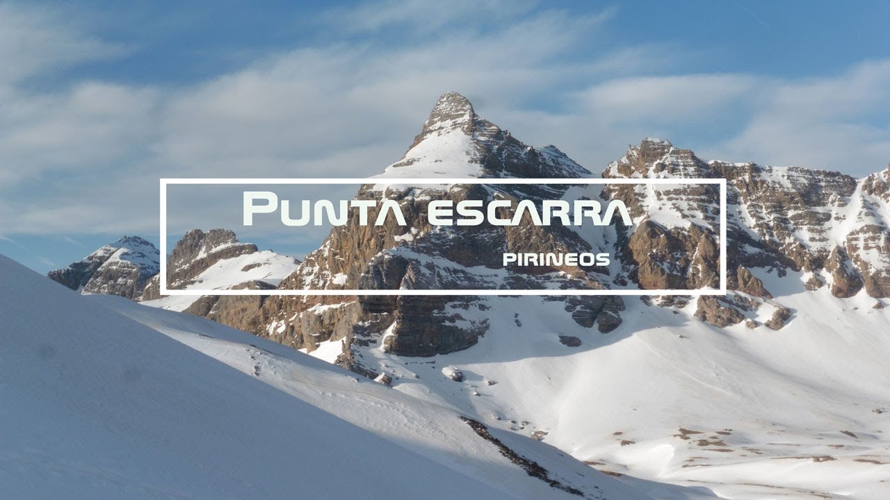 Punta Escarra cara Norte. Pirineos.