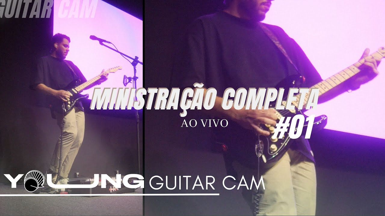 Ministração Completa #01 - GUITAR CAM | Ao Vivo, na Igreja @poiemamogi