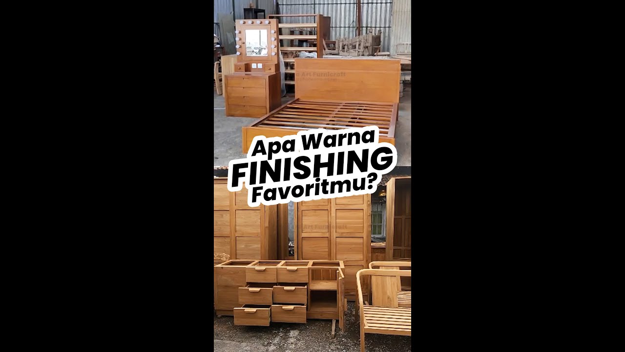 APA WARNA FINISHING FAVORITMU? | JEPARA ART FURNICRAFT
