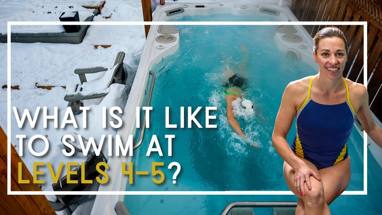 Jodie Becker | What It's Like To Swim In A Swim Spa - Levels 4-5