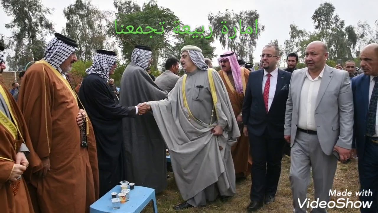 زيارة امير قبائل ربيعة الى مضيف بني شيبان