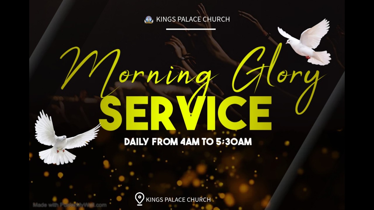 MORNING GLORY SERVICE || 12-02-2026 || PASTOR JUSTINE KATANA