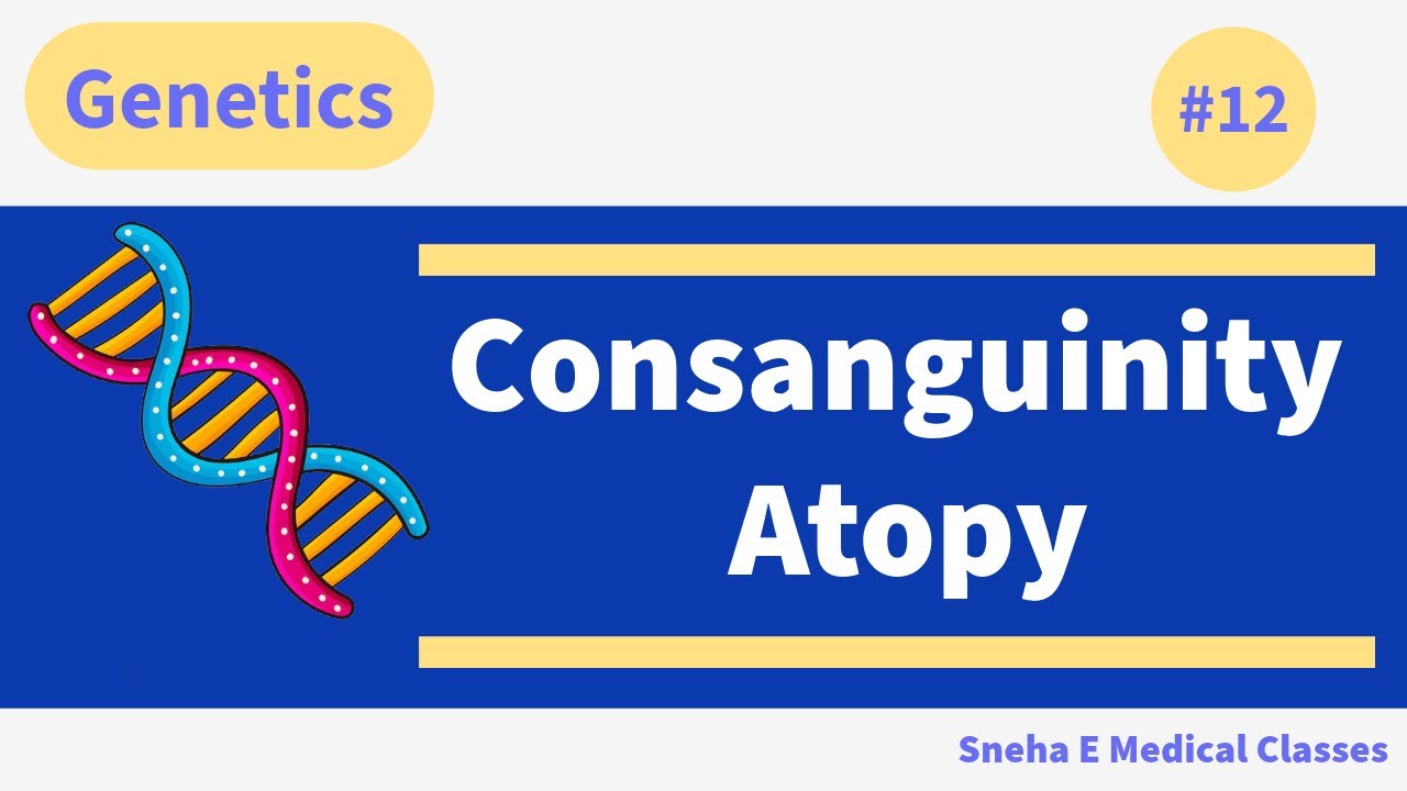 Consanguinity Atopy !! Genetics !! Hindi !!